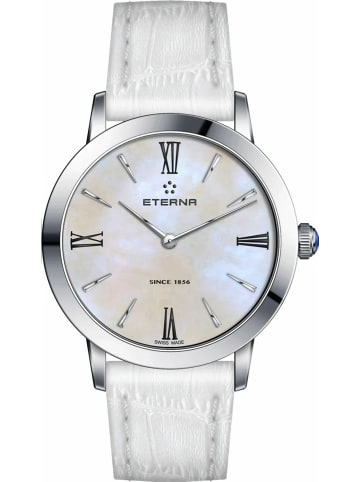 Eterna Quarzuhr für Damen in silber
