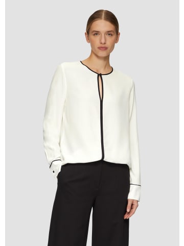 s.Oliver BLACK LABEL Bluse langarm in Creme