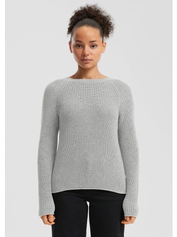 QS Strickpullover in 9400_grau meliert