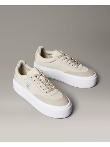 Calvin Klein Schuhe YW0YW02013 in Stony Beige/Bright White