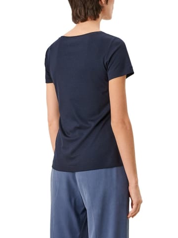 s.Oliver BLACK LABEL T-Shirt in Blau