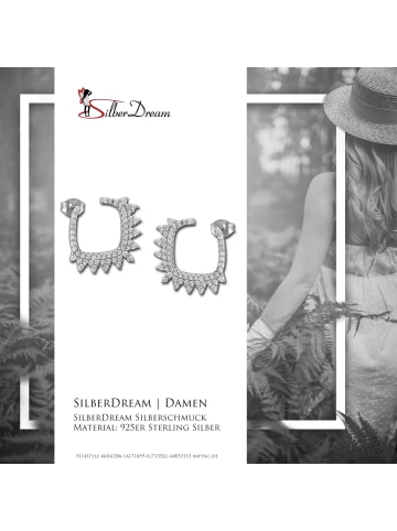 SilberDream Ohrringe 925 Sterling Silber Fancy Ohrstecker