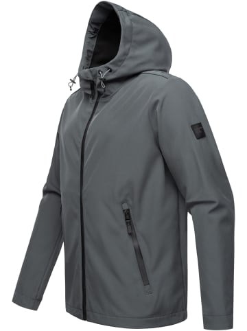 ragwear Softshelljacke Shellwie Warm in Dark Grey