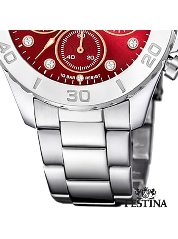 Festina Analog-Armbanduhr Festina Boyfriend silber mittel (ca. 39mm)