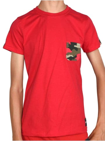 BEZLIT T-Shirt in Rot - Camouflage