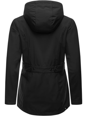 ragwear Softshelljacke Margge Shell in Black