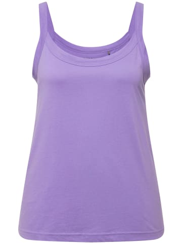 Ulla Popken Strick-Top in blaues flieder