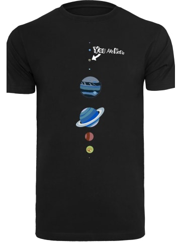 F4NT4STIC T-Shirt Big Bang Theory You Are Here in schwarz