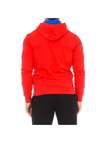 U.S. Polo Assn. Hoodie in Red