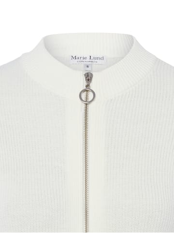 Marie Lund Strickjacke in ecru - 0005