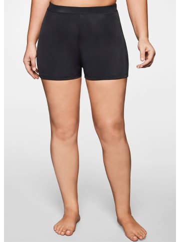 sheego Badehose in schwarz