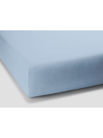 Formesse Spannbettlaken Bella Donna Jersey in Himmelblau
