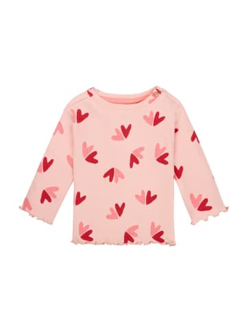 Noppies Langarmshirt Minco in Hearts pattern Pink