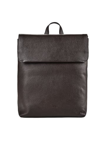Jost Lysa Daypack Leder 39 cm Laptopfach brown