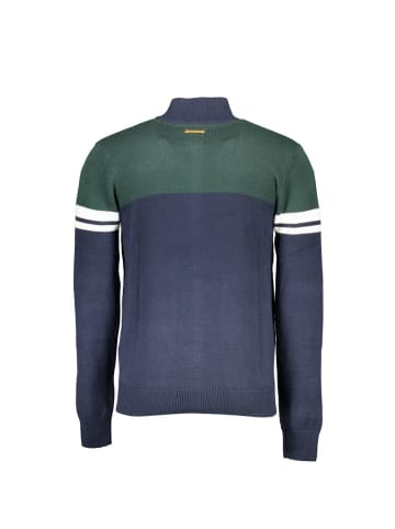 GianMarco Venturi Blau Baumwolle Herren Strickjacke