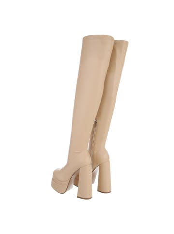 Ital-Design Stiefel in Beige