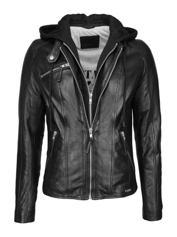 Mustang Lederjacke 31019269 in schwarz
