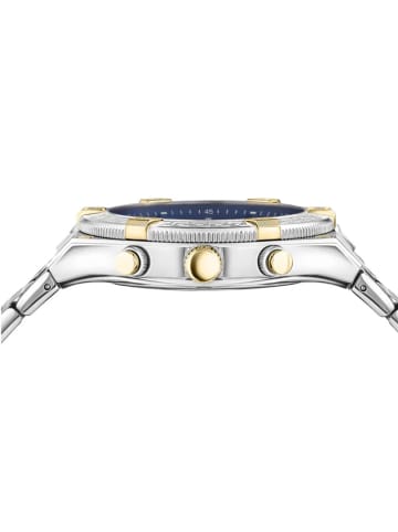 Versace Analoguhr für Herren in silber