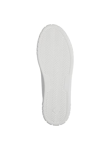 Marco Tozzi Plateau Schnürschuhe in Weiß
