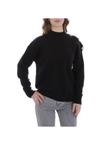 Ital-Design Pullover in Schwarz