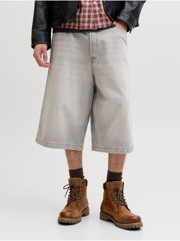 Jack & Jones Lässige Shorts in Grey Denim