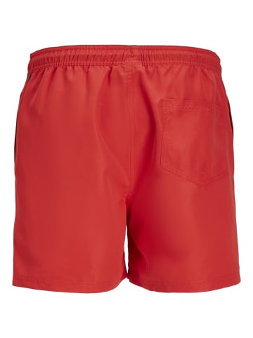 Jack & Jones Bade-Shorts 'Fiji' in rot