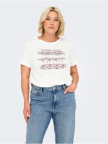 ONLY Carmakoma T-shirt in Cloud Dancer 1