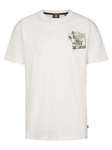 Petrol Industries T-Shirt mit Rückenprint Mezcal in Weiß