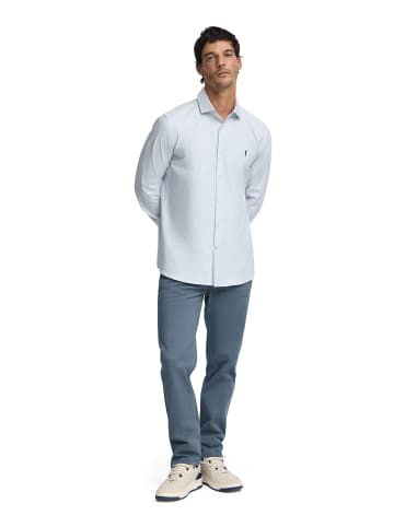 Polo Club Langarmshirt in Babyblau