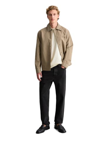 Marc O'Polo DENIM Twill-Overshirt regular in Soft Brown