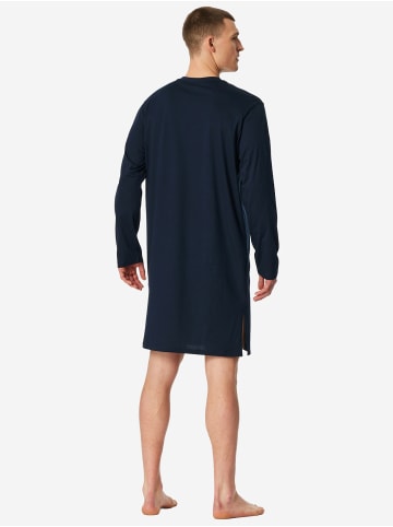 Schiesser Nachthemd Comfort in Blau