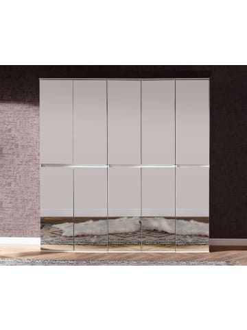 ebuy24 Kleiderschrank Minor Weiß 185 x 34 cm