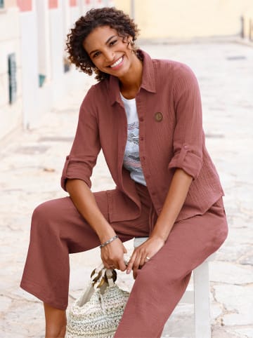 WITT WEIDEN Bluse in rotbraun