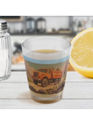 Mr. & Mrs. Panda Schnapsglas Turteltauben Liebe ohne Spruch in Transparent