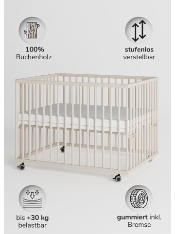 Sämann Sämann Laufgitter Matratze Cloud Air sahara dust Premium Kollektion