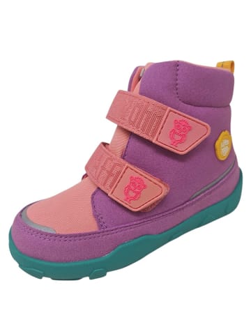Affenzahn Klettstiefel Vegan Comfy Eule in Lila