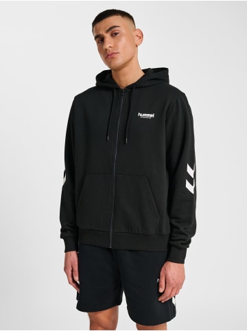 Hummel Reißverschluss Kapuzenpullover Hmllegacy Herren in BLACK