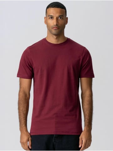 TeeShoppen T-Shirt Organic Basic in Burgundy