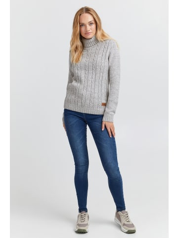Oxmo Rollkragenpullover OXPhilipa in Grau