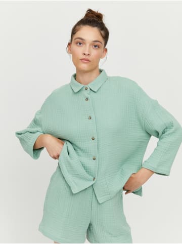 MAZINE Langarmbluse Talima Blouse in cobalt green