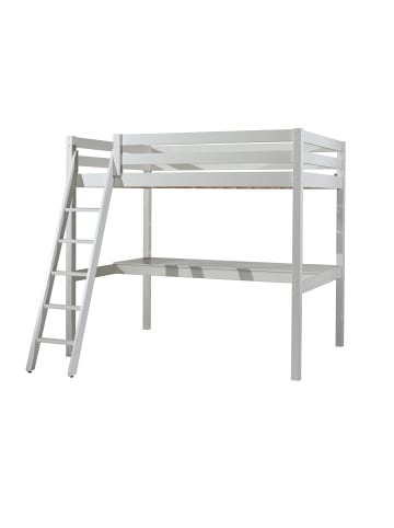 58 aufm Kessel HOCHBETT Karolina 209x190x215 aus Massivholz in Weiß