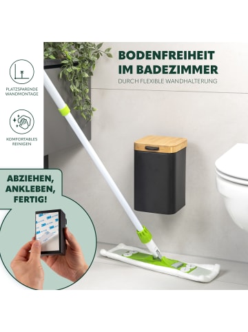 bremermann Wand-Kosmetikeimer 3L Schwarz