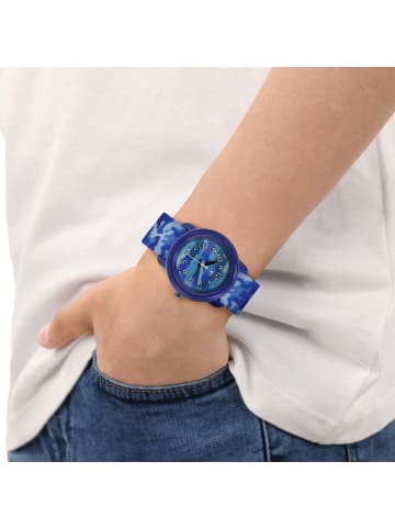 Tom Tailor Quarzuhr Edelstahl in Blau