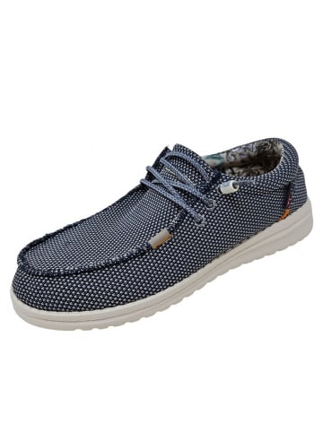 Fusion Leinenschuh in Blau