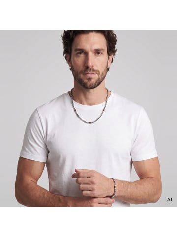 s.Oliver Armband Basic Stones in braun