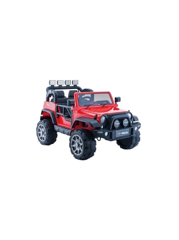 Wisam® Kinderfahrzeug Jeep HP012 Reifen Ledersitz LED