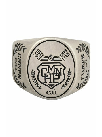 caï Ring für Herren in silber