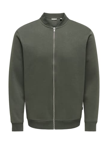 Only&Sons Sweatshirt 'Ceres' in oliv