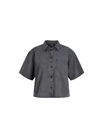 JJXX Halbarmbluse in Medium Grey Denim