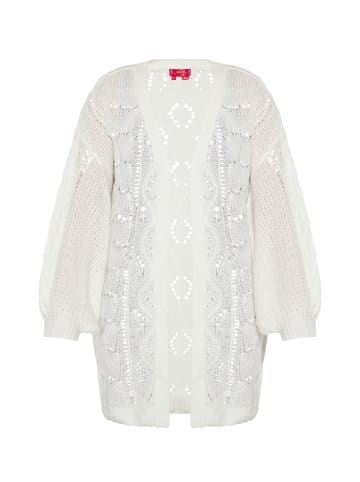 Swirly Cardigan in Weiss